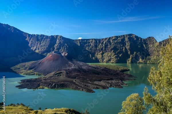 Obraz Gunung Rinjani volcano
