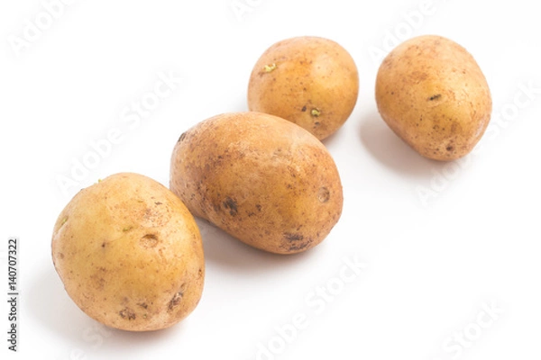 Obraz Raw Organic Potatoes
