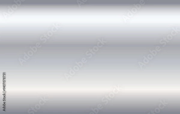 Fototapeta Silver metallic  vector pattern. Silver gradient pattern.  Vector silver elegant, shiny and metalic gradient collection for chrome border, frame, ribbon, label design. metal silver pattern 