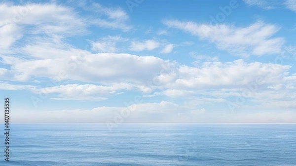 Fototapeta ocean cloud shapes