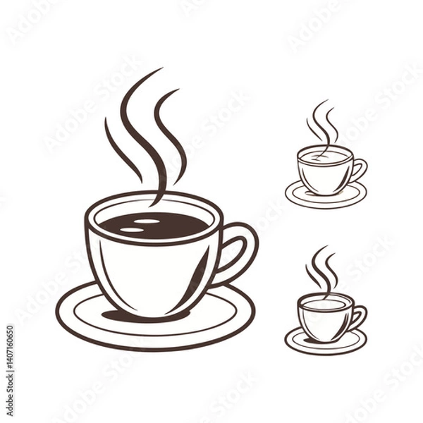 Obraz coffee cup icon