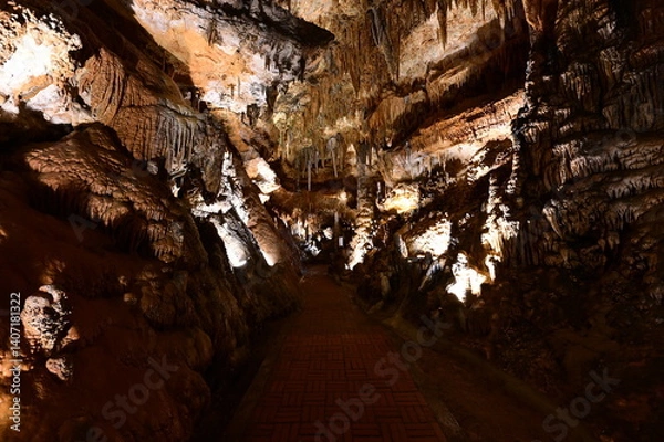 Fototapeta Picturesque Caverns in Virginia, USA. 