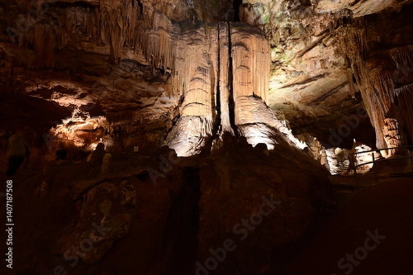 Fototapeta Picturesque Caverns in Virginia, USA. 