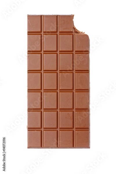Obraz Bitten chocolate bar