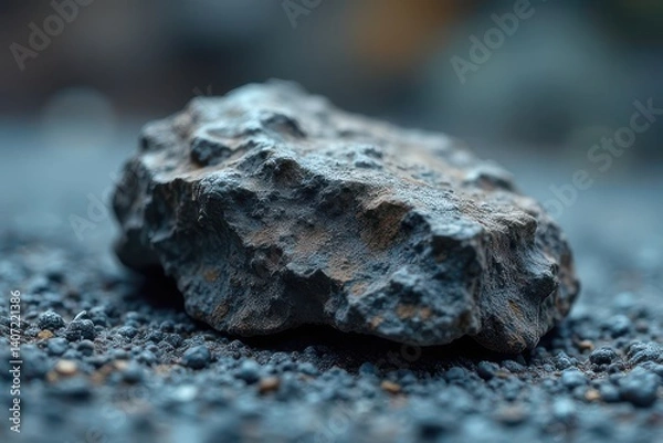 Fototapeta Rock weathering technologies for enhanced carbon capture showcasing mineralization solutions
