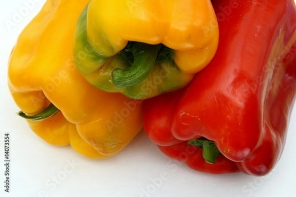 Obraz peperoni gialli e rossi