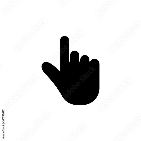 Obraz cursor hand icon