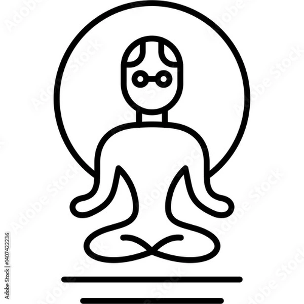 Fototapeta Tranquil Day Services Icon