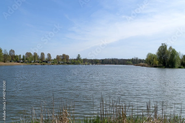 Obraz Etang du Stock à Rhodes en Moselle