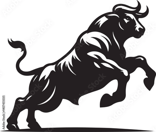 Obraz animal design set silhouette victor isolated on the white background.
