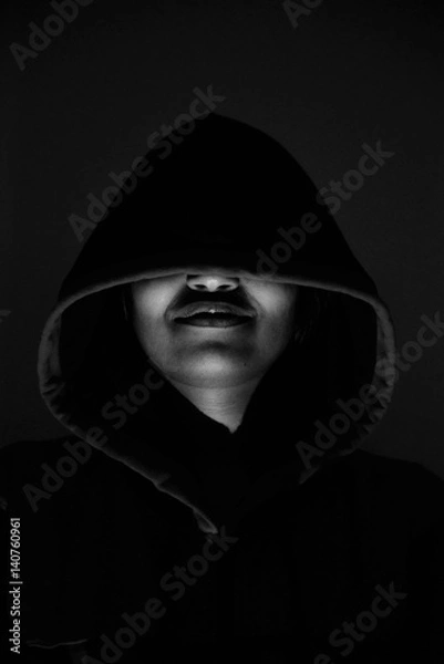 Obraz Girl in the hoodie