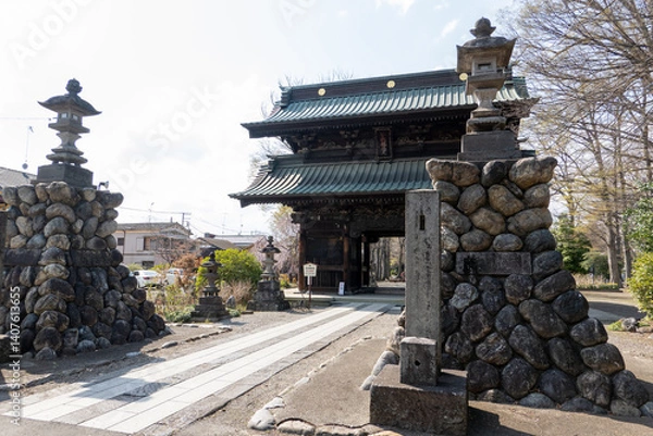 Obraz 妻沼聖天山の貴惣門