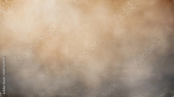 Fototapeta Textured surface blending brown and gray tones, generating subtle gradient pattern for graphic design, web backgrounds, presentation layouts