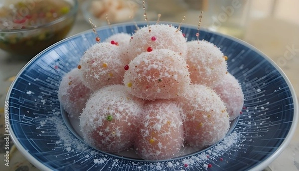 Obraz sweet cake with icing sugar