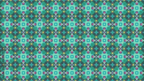 Fototapeta fabric motif. seamless pattern. wallpaper. background