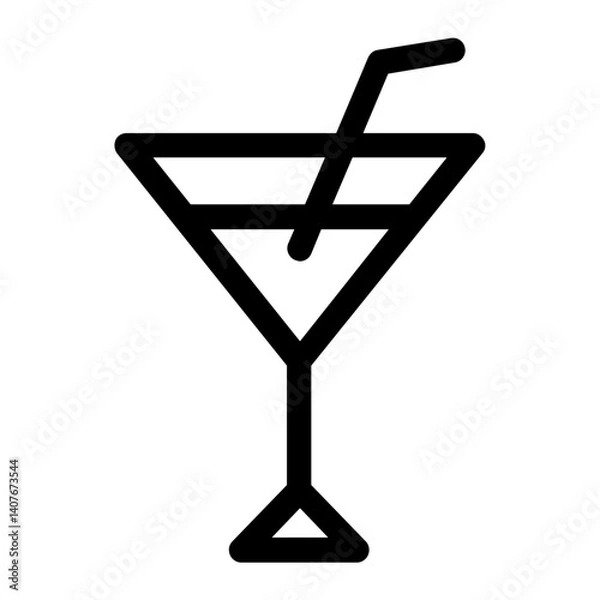 Obraz martini icon
