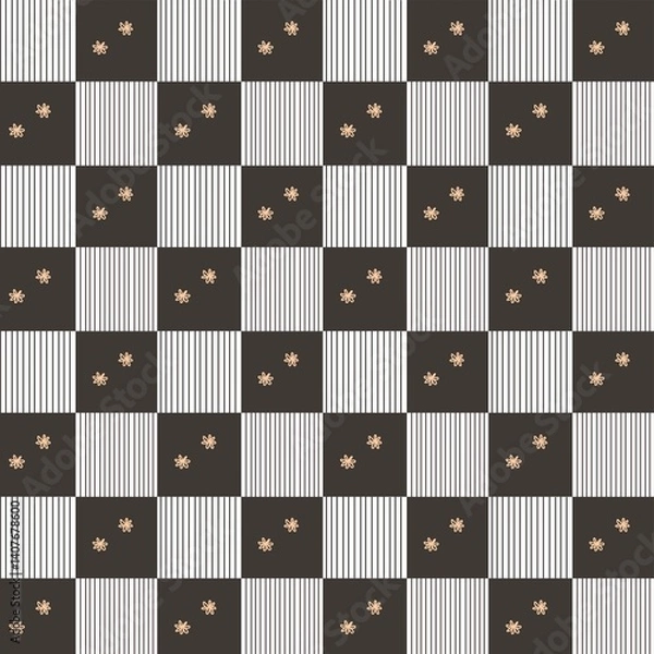 Fototapeta Brown table