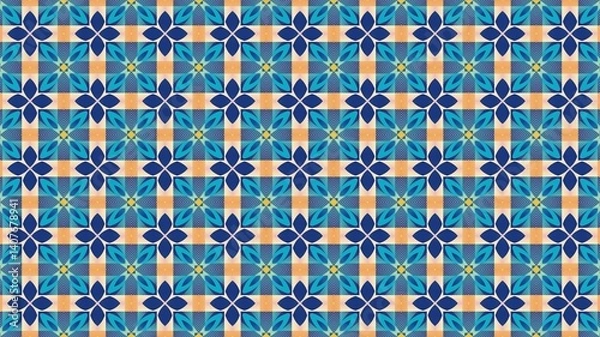 Fototapeta fabric motif. seamless pattern. wallpaper. background