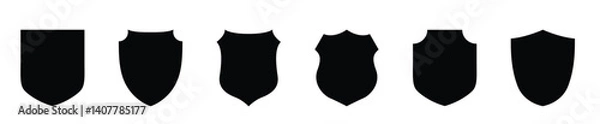 Obraz Shield icons set