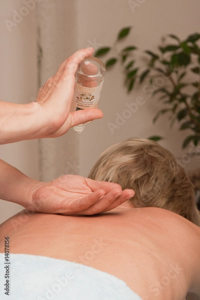 Obraz Massageöl