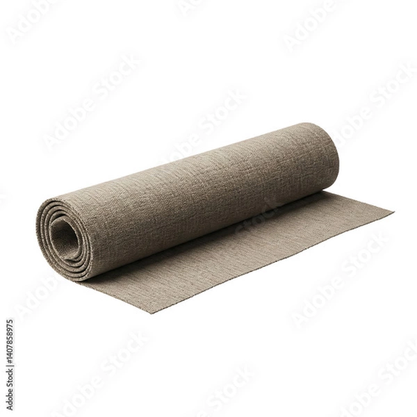 Fototapeta A rolled mulching sheet