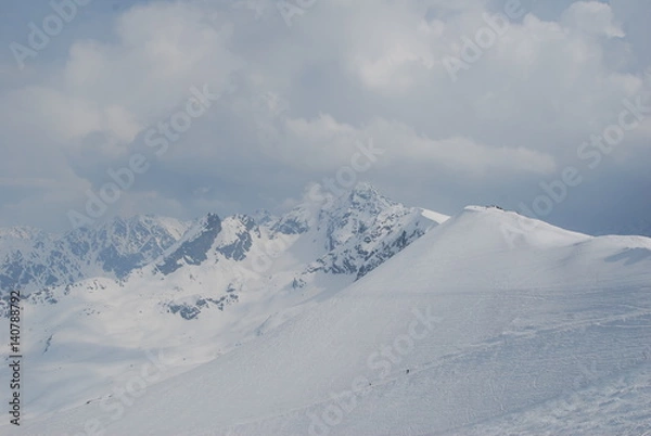 Obraz Tatry, widok z Kasprowego.
