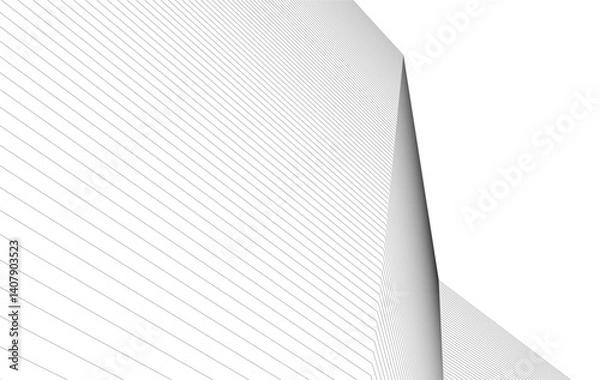 Fototapeta Abstract geometric design 3d illustration	