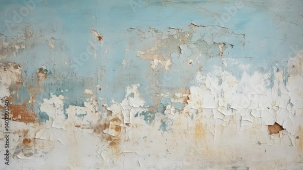 Fototapeta turquoise wall texture background