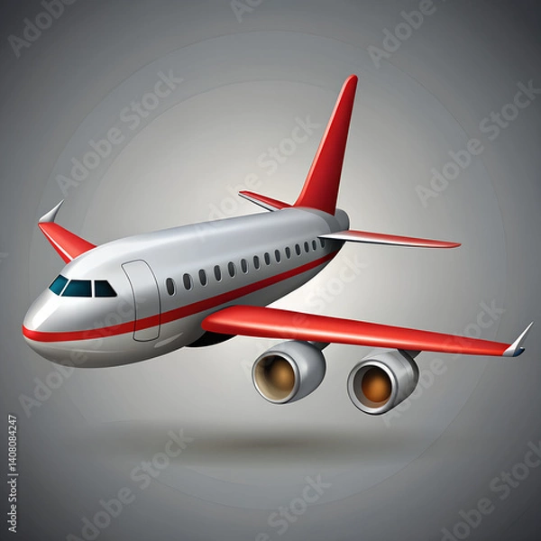Obraz vector illustration of airplane