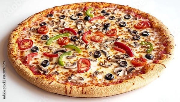 Fototapeta Pizza Topping Display