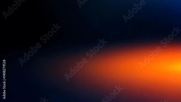 Fototapeta Abstract Orange and Blue Gradient Background