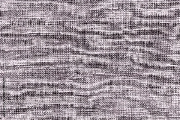 Fototapeta Woven linen fabric texture in neutral gray tone with visible thread pattern rustic textile surface for natural material background use