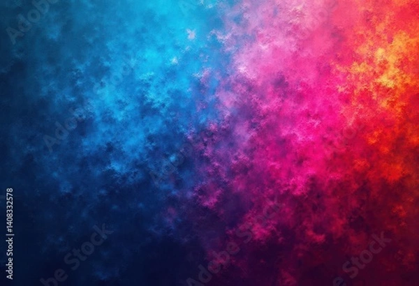 Fototapeta Colorful Abstract Background with Blue, Red, and Pink Hues