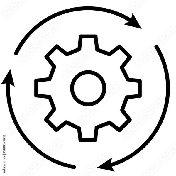 Obraz Remanufacturing Icon