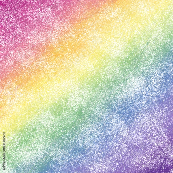 Obraz stippled rainbow grunge texture overlay gradient