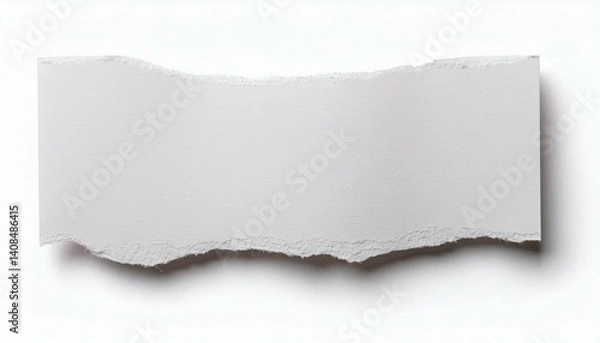 Fototapeta torn paper sheet