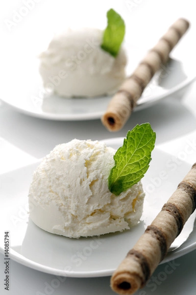 Obraz Vanilla Ice cream