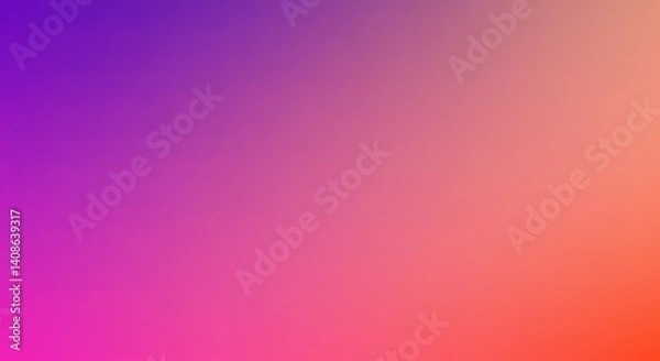 Fototapeta Abstract Gradient Background: Vibrant Purple to Coral Hues