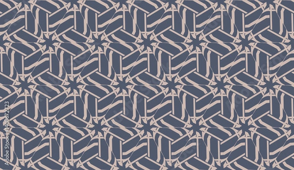 Fototapeta Hipster pattern with polygonal elements. Triangles style. Vector illustration. Background for your business project. Advert, template screen.