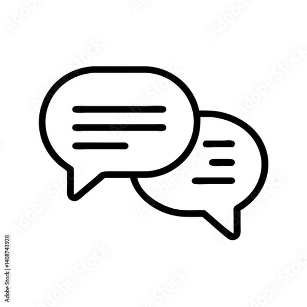 Fototapeta text vector icon illustration