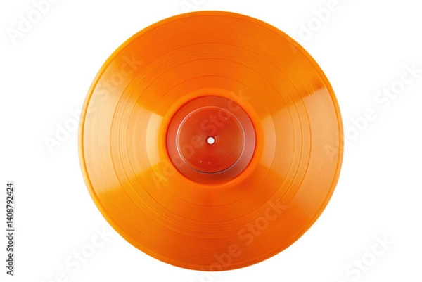 Obraz orange cd or dvd isolated PNG