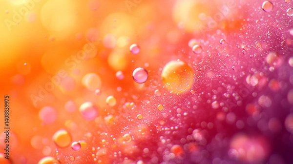 Fototapeta Colorful 3D visualization showing the intricate microscopic structure of lipid layers surrounding LDL protein B100, symbolizing molecular complexity, health science, and cholesterol transport.

