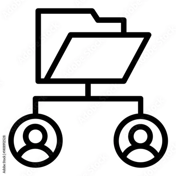 Obraz shared folder icon