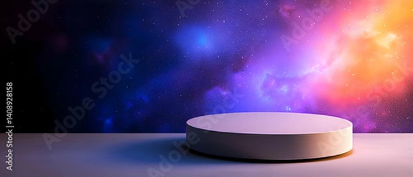 Fototapeta Cosmic Display Podium