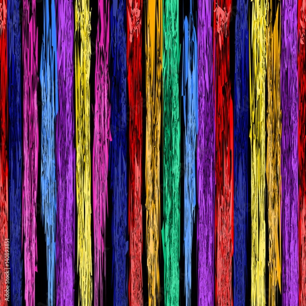 Fototapeta Abstract colorful lines pattern on white background.