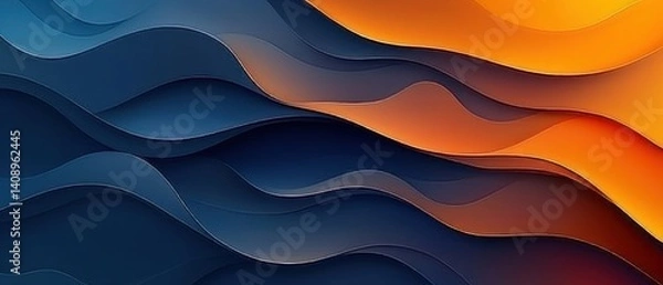 Fototapeta Abstract Flowing Colors (8)