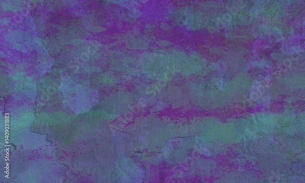 Fototapeta Abstract Dark Strokes Brush Scratch.Old Ground Rusty Decay Broken Distorted Grunge Wall. Authentic Aesthetic Unique Oriental Ethnic Vintage Colorfull Wall Texture.Abstract background luxury Wall.