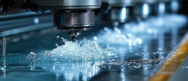 Obraz Precision Water Jet Machining