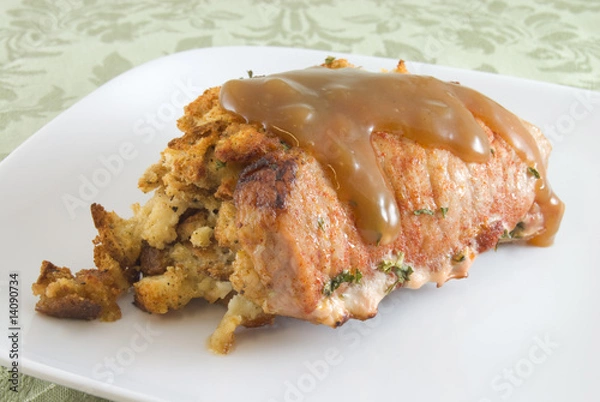 Obraz Faszerowany kotlet schabowy