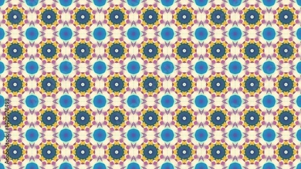 Fototapeta fabric motif. seamless pattern. wallpaper. background. HD resolution